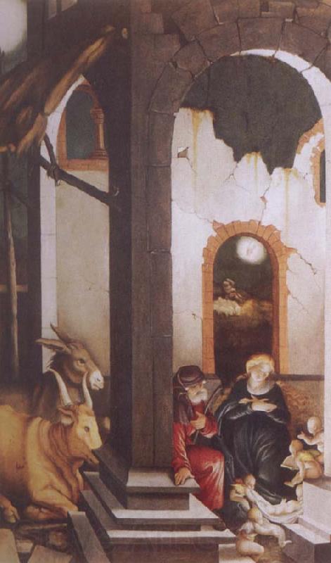 Hans Baldung Grien Nativity France oil painting art